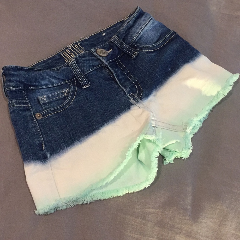 Justice- Girls Denim 3 Color Shorts